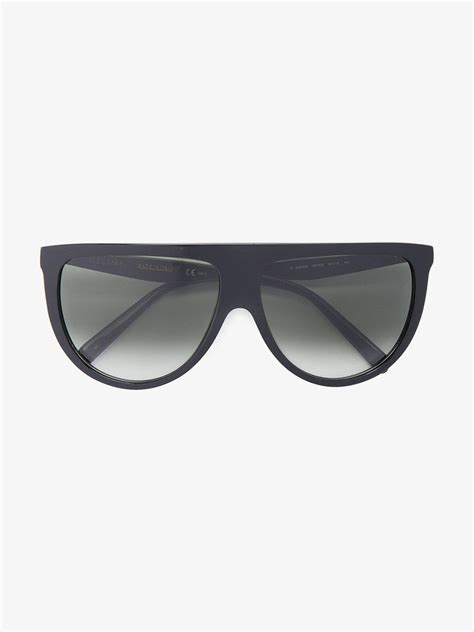 celine shadow thin sunglasses black|most popular Celine sunglasses.